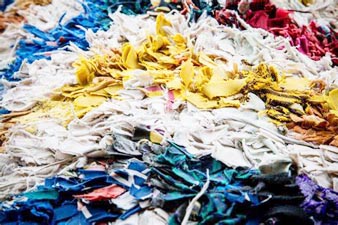 Desechos textiles fabricante