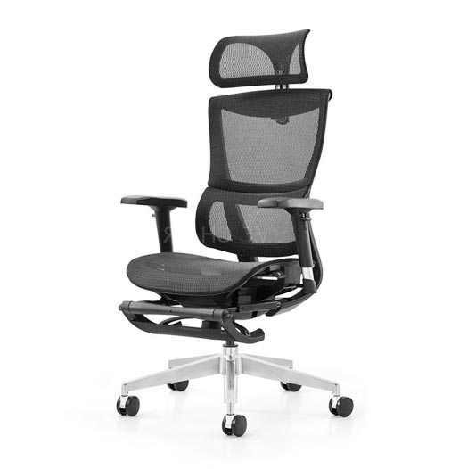 Okunethezeka 11d Adjustable Ergonomic Mesh Swivel Usihlalo Wehhovisi Eliphethe