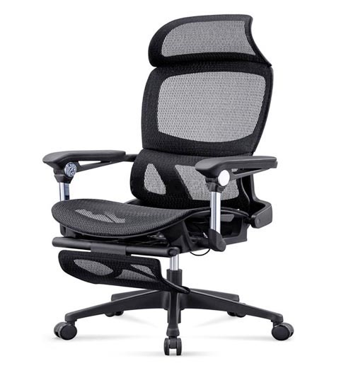 Chaise de Bureau Ergonomique de maille de gestionnaire de chaise de bureau de maille de dossier élevé de Vente chaude