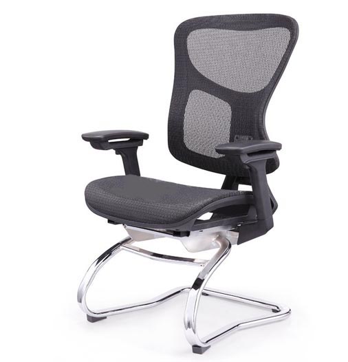 آرام دہ اور پرسکون لچکدار میش Ergonomic کانفرنس کرسیاں